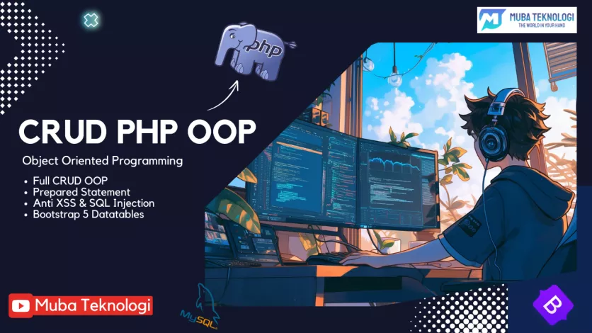 Tutorial CRUD PHP OOP dengan MySQL & Bootstrap 5: Panduan Lengkap